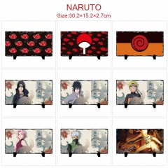 30.2*15.2*2.7CM 13 Styles Naruto Cartoon Anime Lithograph Oleograph