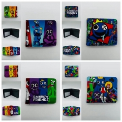 5 Styles Rainbow Friends Coin Purse Short Anime Wallet