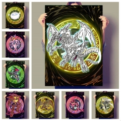 （帆布材质）游戏王动漫海报 动漫周边海报