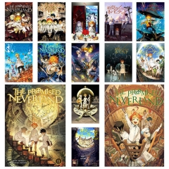 （帆布材质）约定的梦幻岛 海报日本动漫卡通二次元周边壁画