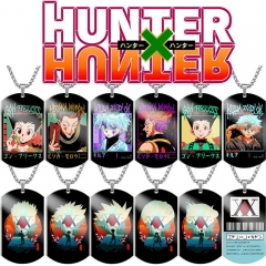 猎人执照 小杰酷拉皮卡 全职猎人 Hunter x Hunter彩印不锈钢项链