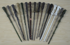 17 Styles 35CM Harry Potter Toys Anime Magic Wand （with Light）