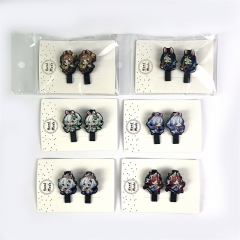 13 Styles Genshin Impact Cartoon Anime Hair Clip Hair Pin