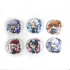 5 Styles Bleach Cartoon Anime Alloy Brooch Pin