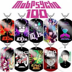 灵能百分百路人超能100mob psycho100影山茂夫新隆彩色不锈钢项链