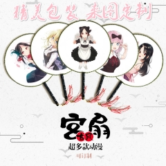 18款动漫圆扇宫扇 辉夜大小姐想让我告白古风团扇