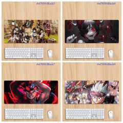 8 Styles (70*30*0.3CM) Black Clover Cartoon Anime Mouse Pad
