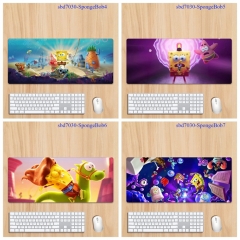 7 Styles (70*30*0.3CM) SpongeBob SquarePants Cartoon Anime Mouse Pad