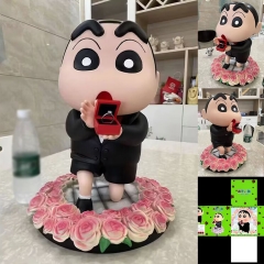 42CM Crayon Shin-chan 1:1 Figure Anime PVC Figure Toy