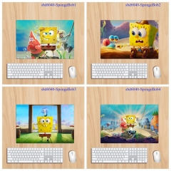 7 Styles (60*40*0.3CM) SpongeBob SquarePants Cartoon Anime Mouse Pad