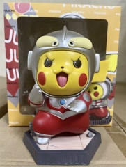 15CM Pikachu Cos Ultraman PVC Cartoon Anime Figure