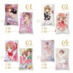 5款动漫抱枕魔卡少女樱小樱周边4060枕皮双面靠枕靠垫