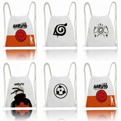 5 Styles 33*40CM Naruto Cartoon Anime Drawstring Bag