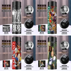 海贼王 智能感温 黑色保温杯 （带电）
