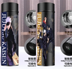 咒术回战 智能感温 黑色保温杯 （带电）
