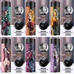 鬼灭之刃 智能感温 黑色保温杯 （带电）