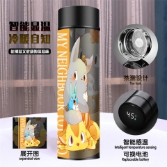 龙猫 智能感温 黑色保温杯 （带电）