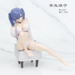 18CM Native Rocket Boy Ao-Oni Girl Cartoon PVC Anime Figure
