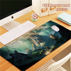40*90CM 3 Styles One Piece Cosplay Desk Mat Rubber Lockrand Anime Mouse Pad