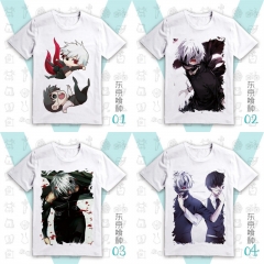8 Styles Tokyo Ghoul Cartoon Pattern Anime T Shirts