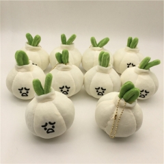 10cm 10PCS/SET Cute Garlic Cosplay Character Anime Plush Toy Pendant