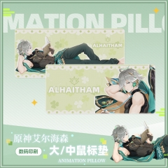 2 Styles Genshin Impact Alhaitham Anime Mouse Pad