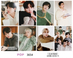 防弹少年团 8张一套海报