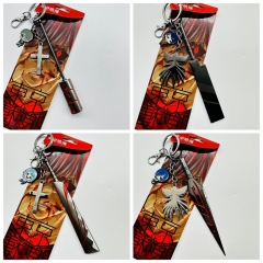 5 Styles Tokyo Ghoul Cartoon Alloy Anime Keychain
