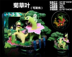 （带电）宠物小精灵GK菊草叶可发光 盒装手办 高29cm 一箱8个