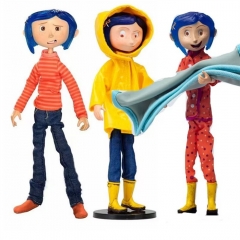 18CM Coraline The Secret Door Coraline NECA Film Version Anime PVC Figure