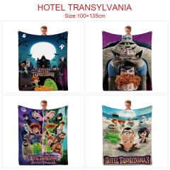 7 Styles 100*135CM Hotel Transylvania Cartoon Color Printing Cosplay Anime Blanket