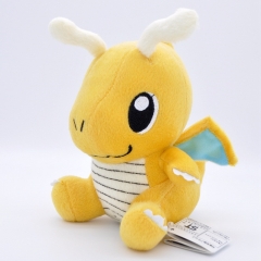 16CM Pokemon Dragonite Cartoon Anime Plush Toy