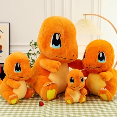 4 Sizes Pokemon Charmander Cartoon Character Anime Plush Toy Doll