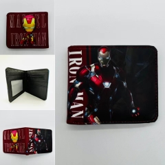 Iron Man Purse Short Anime Wallet