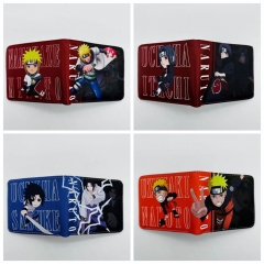 5 Styles Naruto Purse Short Anime Wallet