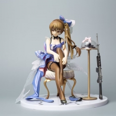 少女前线 K2 黎明之前ver. 美少女手办摆件，一件12个，高约18cm，彩盒尺寸：27X20X26cm 重量：653g