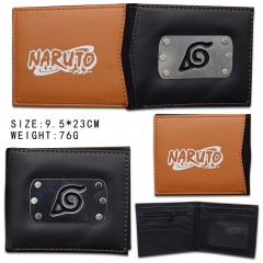 Naruto Coin Purse Short Anime PU Wallet