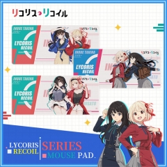 3 Styles 90*40CM Lycoris Recoil Cartoon Anime Mouse Pad