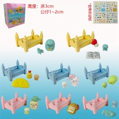 8款角落生物叠叠床公仔一套