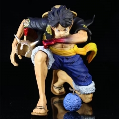 海贼王吹气路飞公仔手办 ，高12.5cm，重量400g，一箱80个