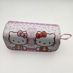 2 Styles Sanrio Hello Kitty Cartoon Pattern Anime Pencil Bag
