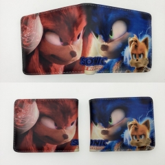 2 Styles Sonic The Hedgehog Coin Purse Anime Short Wallet