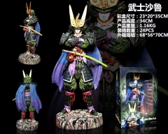 七龙珠武士 沙鲁 公仔手办 高度：34CM 重1.16kg 1件24个1
