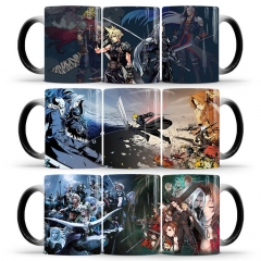 final fantasy 最终幻想 变色马克杯创意陶瓷热感温咖啡茶水杯子