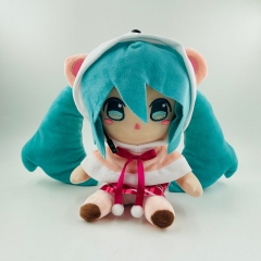 28CM Hatsune Miku Cartoon Anime Plush Toy Doll
