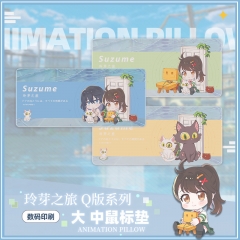 3 Styles 90*40*0.2CM Suzume Cartoon Anime Mouse Pad