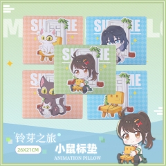 6 Styles 3 Sizes Suzume Anime Mouse Pad