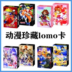 动漫 原神 小樱 排球少年 柯南等 lomo卡小卡片30张