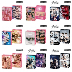 厂家直销Straykids twice明星写真明信片LOMO卡30张一套