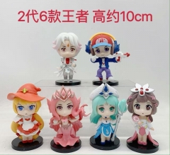 6款一套 王者荣耀 2代 袋装手办 高约10cm